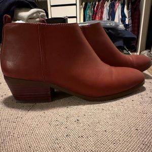 JCrew Leather Ankle Boots